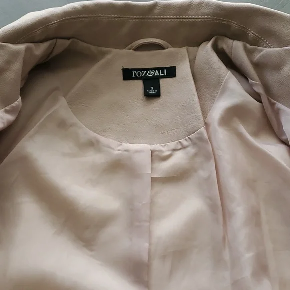 Roz & Ali faux leather jacket - Picture 12 of 14